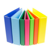 Farbige Ringbücher - Formate